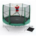 12ft big round trampoline and enclosure